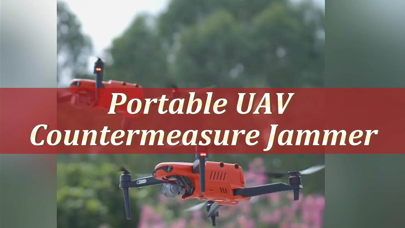 Brouilleur portatif de contre-mesure d'UAV